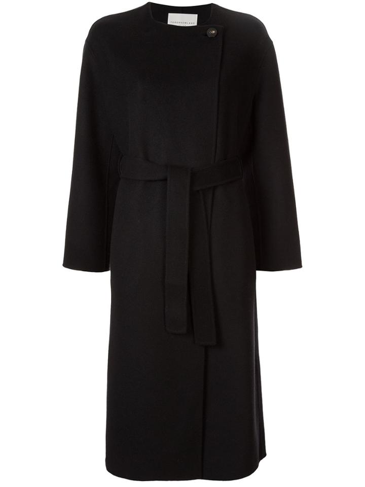 Tomorrowland Collarless Mid-length Dress - Black