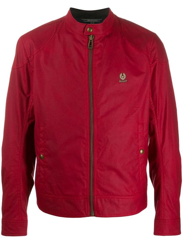 Belstaff Kelland Zip Up Jacket - Red