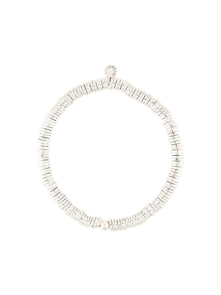 Tateossian Metal Beaded Bracelet - Silver
