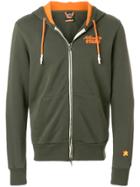 Atlantic Stars Zipped Hoodie - Green