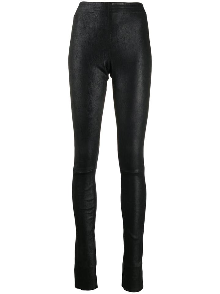 Drome Faded Effect Leggings - Black
