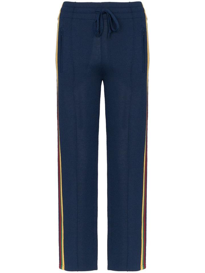 Isabel Marant Étoile Dobbs Side Stripe Trousers - Blue