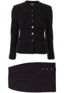 Chanel Pre-owned 1995 Setup Skirt Suit - Black