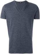 Dsquared2 Underwear Basic V-neck T-shirt, Men's, Size: Medium, Grey, Cotton/spandex/elastane