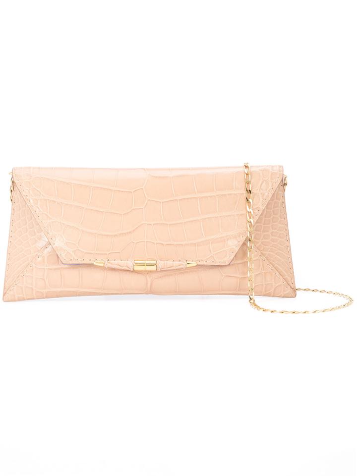 Tyler Ellis Aimee Clutch - Nude & Neutrals