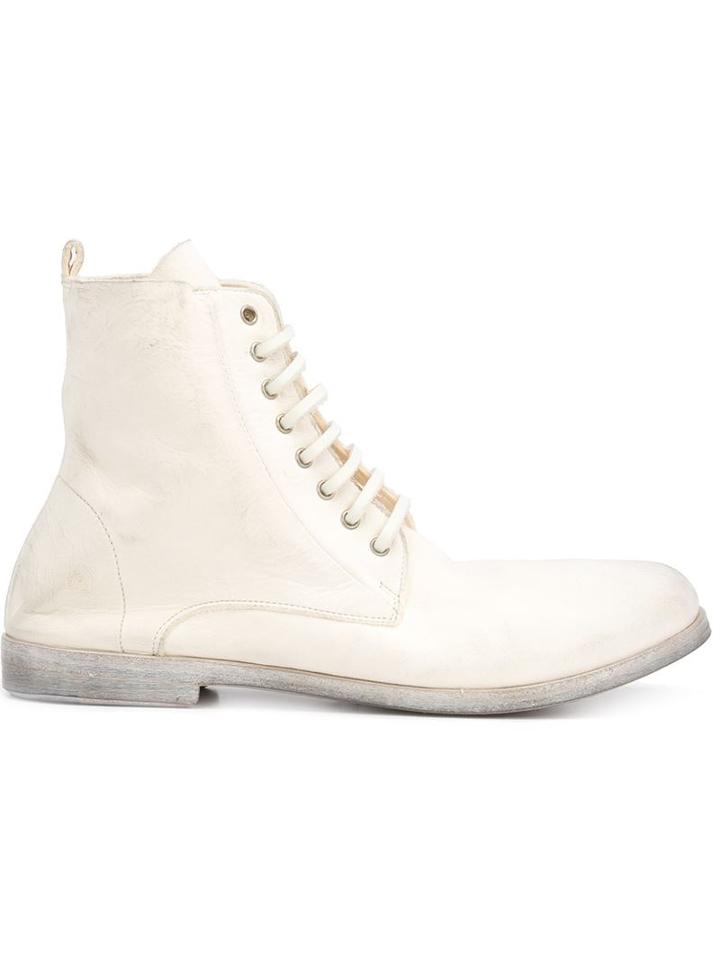 Marsèll Lace-up Boots, Women's, Size: 37, White, Leather