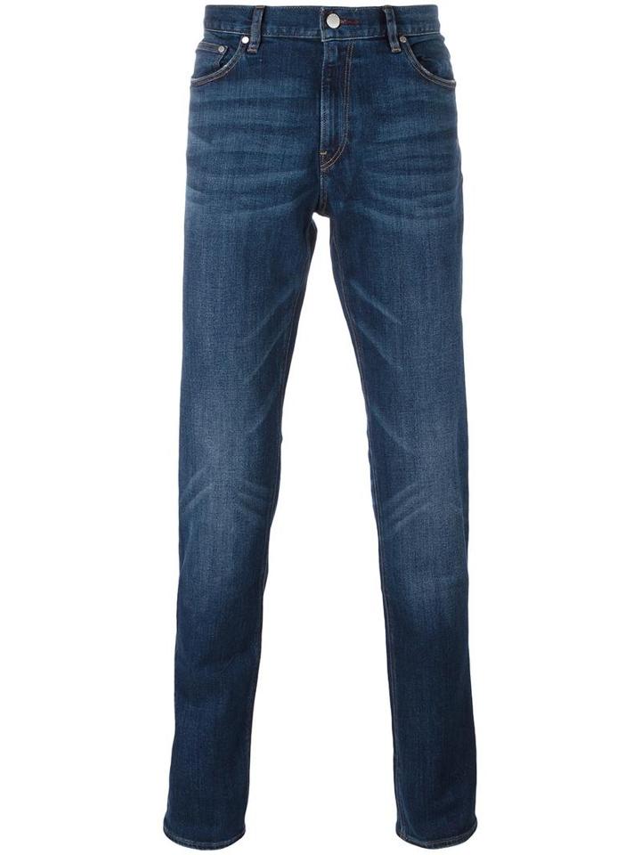 Michael Kors Straight Jeans, Men's, Size: 30, Blue, Cotton/spandex/elastane