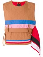 Craig Green Diamond Quilt Vest, Men's, Size: Xs, Brown, Cotton