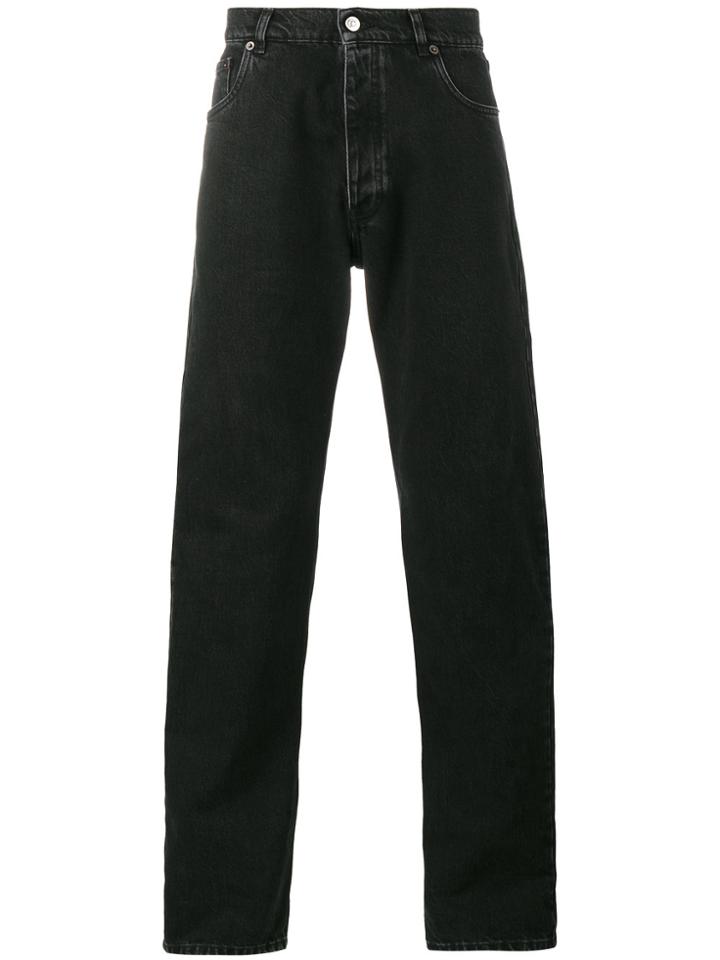 Balenciaga Loose Jeans - Black