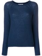 Max Mara Basket Weave Sweater - Blue
