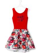 Lapin House Floral Skirt Dress, Girl's, Size: 14 Yrs, Red