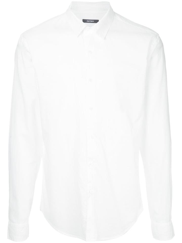 Jac+ Jack Folded Collar Shirt - White