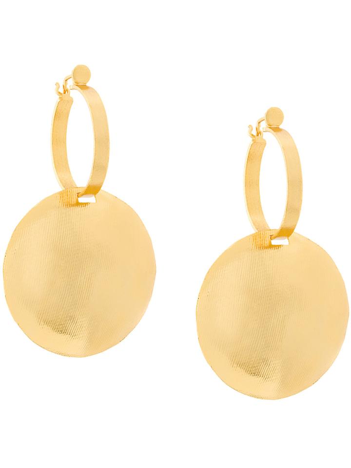 Paula Mendoza Tule Earrings - Metallic