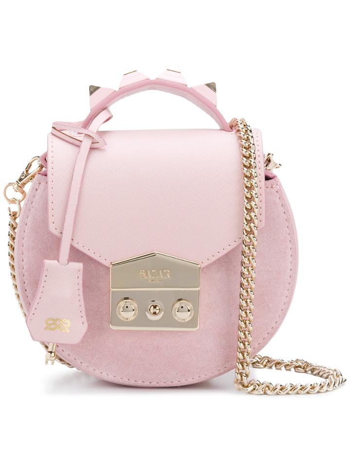 Salar Carol Mini Crossbody Bag - Pink & Purple
