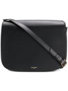 Saint Laurent Logo Saddle Bag - Black