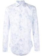 Etro Floral Embroidered Shirt, Men's, Size: 39, White, Cotton