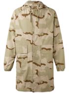Stussy - Camouflage Print Coat - Men - Cotton - S, Nude/neutrals, Cotton