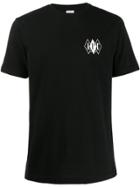 A.p.c. Contrast Print T-shirt - Black