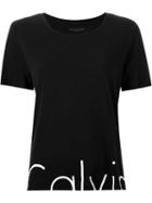 Calvin Klein Jeans Hem Logo Print T-shirt, Women's, Size: Small, Cotton/modal