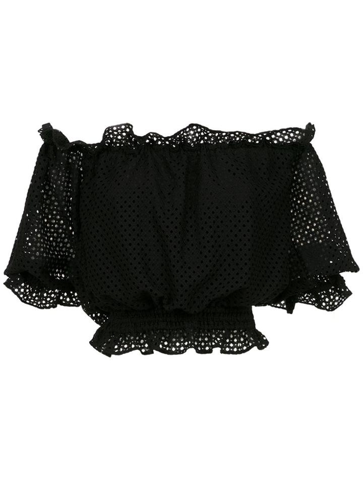 Olympiah Fellari Cropped Top - Black
