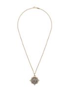 Dubini 18kt Gold Rhodes Topaz Pendant Necklace
