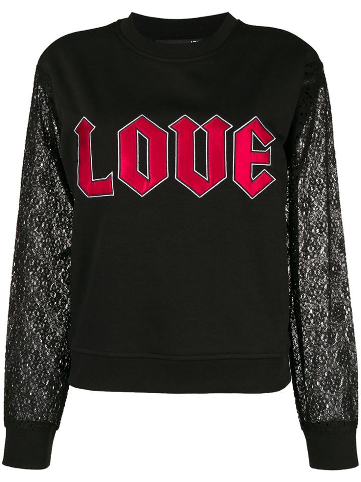 Love Moschino Love Sweatshirt - Black
