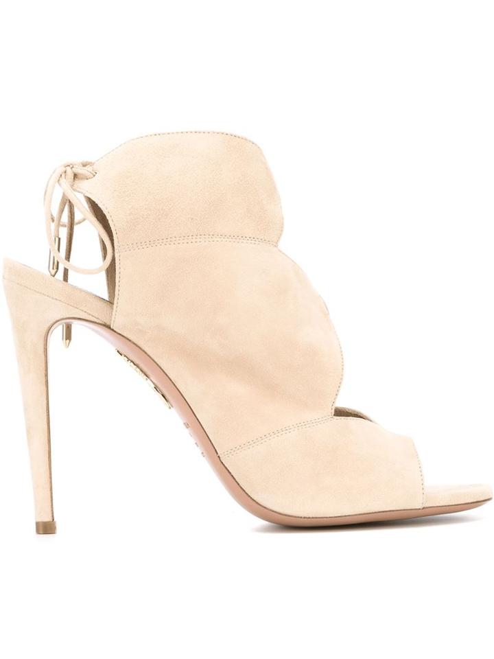 Aquazzura Cut-out Booties