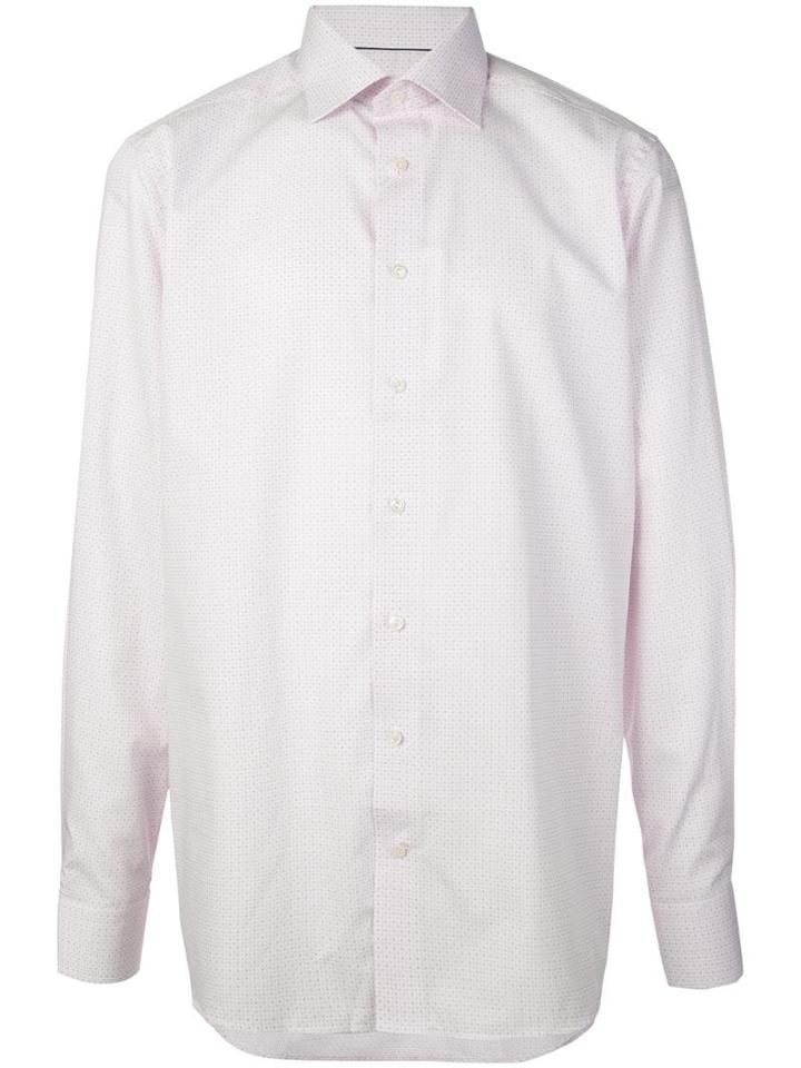 Eton Contemporary Fit Printed Shirt - Pink