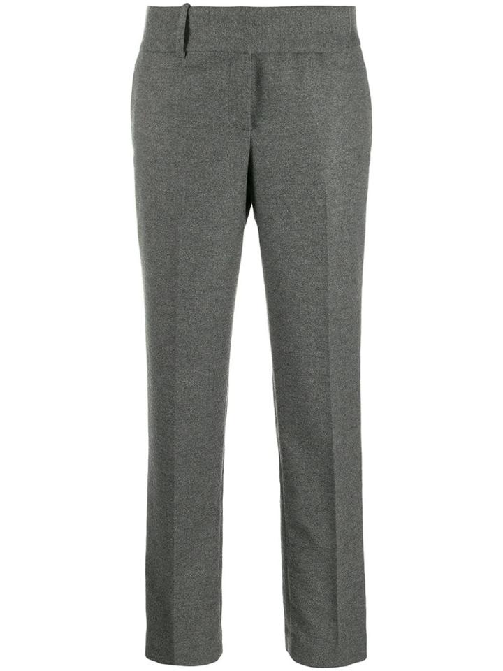Ermanno Scervino Belted Straight-leg Trousers - Grey