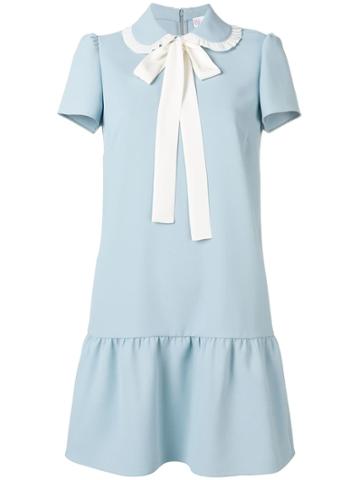 Red Valentino Techno Fluid Shirt Dress - Blue