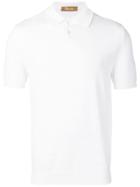 Obvious Basic Short-sleeved Polo Shirt - White