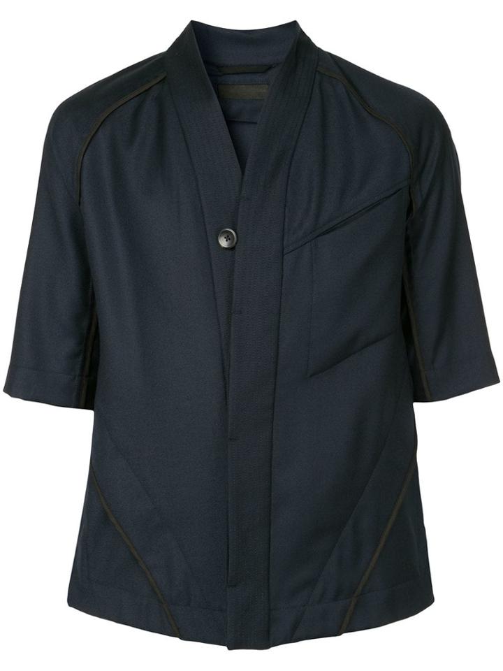 Abasi Rosborough Desert Short-sleeve Shirt - Blue