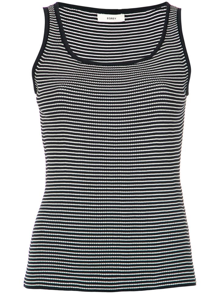 Egrey Knitted Tank Top - Blue