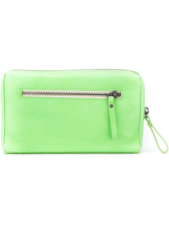 Marsèll Zipped Clutch, Women's, Green