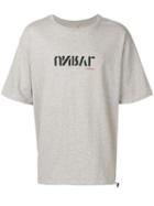Unravel Project Oversized Logo T-shirt - Grey