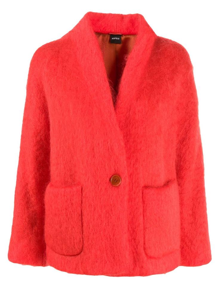 Aspesi Short Coat - Orange