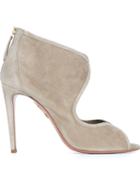 Aquazzura Bianca Sandals, Women's, Size: 40, Green, Leather/suede