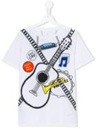 Stella Mccartney Kids - Island Band T-shirt - Kids - Cotton/polyester - 14 Yrs, White