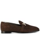 Tod's Double T Quilted Loafers - Brown