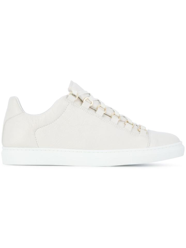 Balenciaga Low Sneakers - Nude & Neutrals