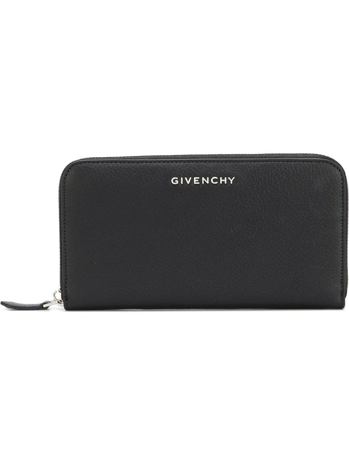 Givenchy Pandora Zip Around Purse - Black