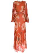 Sissa Silk Sirikit Rouge Dress - Red