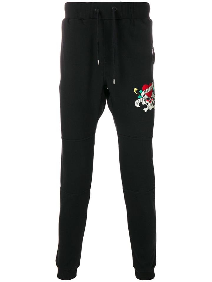 Ed Hardy Live Fast Joggers - Black