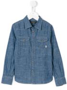 Dondup Kids Denim Shirt, Boy's, Size: 8 Yrs, Blue
