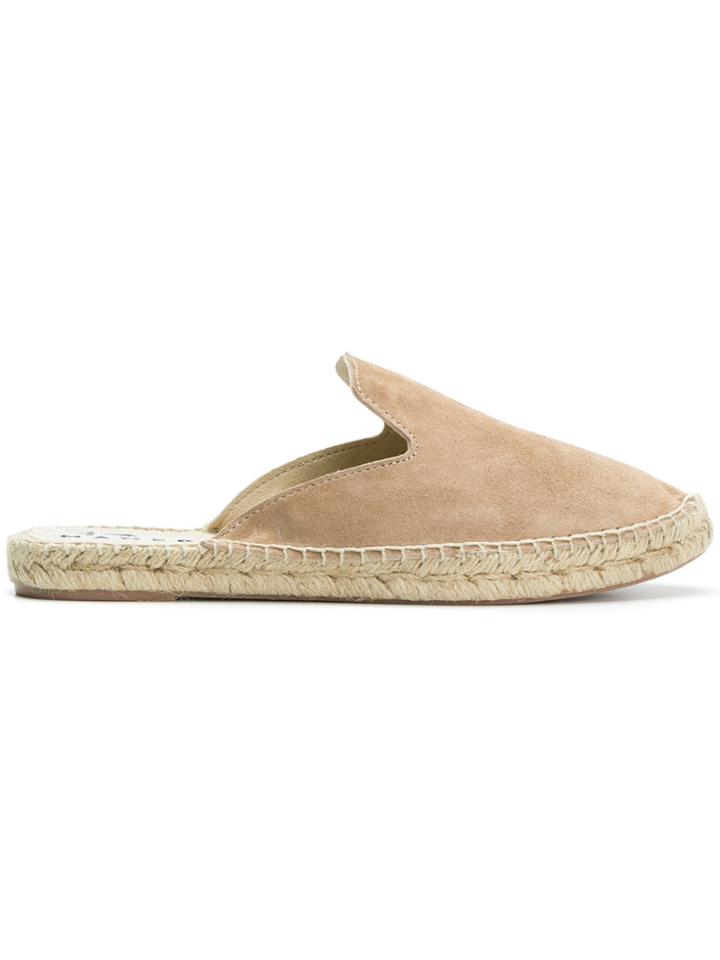 Manebi Hamptons Espadrilles - Nude & Neutrals