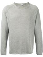 Venroy - Raglan Jumper - Men - Linen/flax - M, Brown, Linen/flax