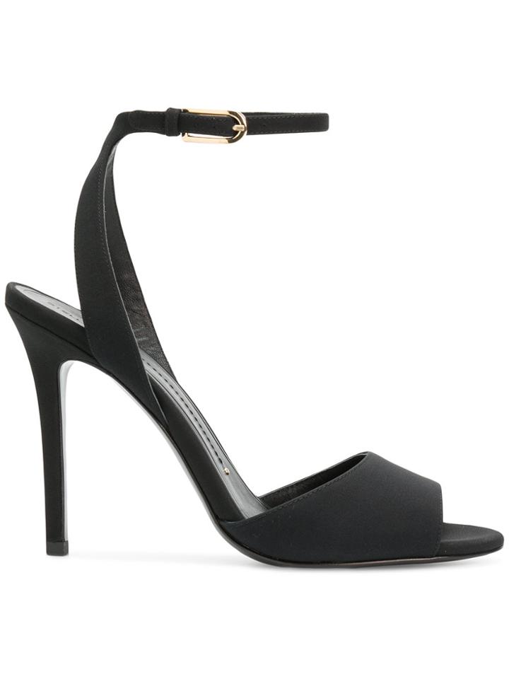Stella Luna Ankle Strap Sandals - Black