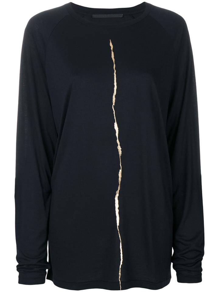 Haider Ackermann Golden Crack Blouse - Black
