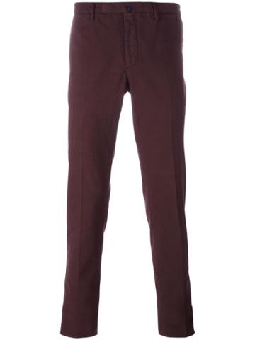 Incotex Chino Trousers - Red