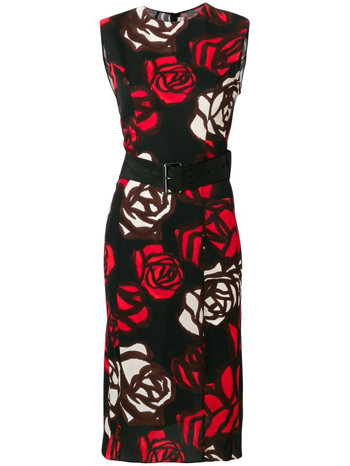 Marni Rose Print Dress - Multicolour